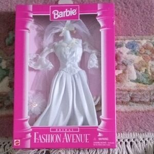 Barbie Fashion Avenue Bridal Gown - White